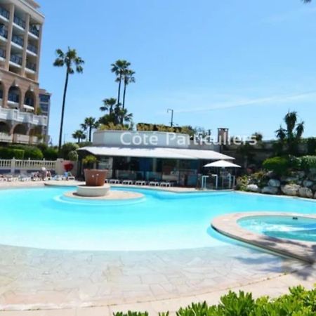 Appartement Rdc En Residence Avec Piscine 칸느 외부 사진