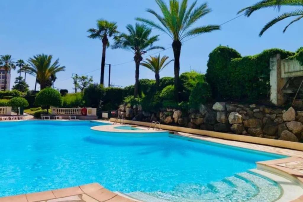 Appartement Rdc En Residence Avec Piscine 칸느 외부 사진