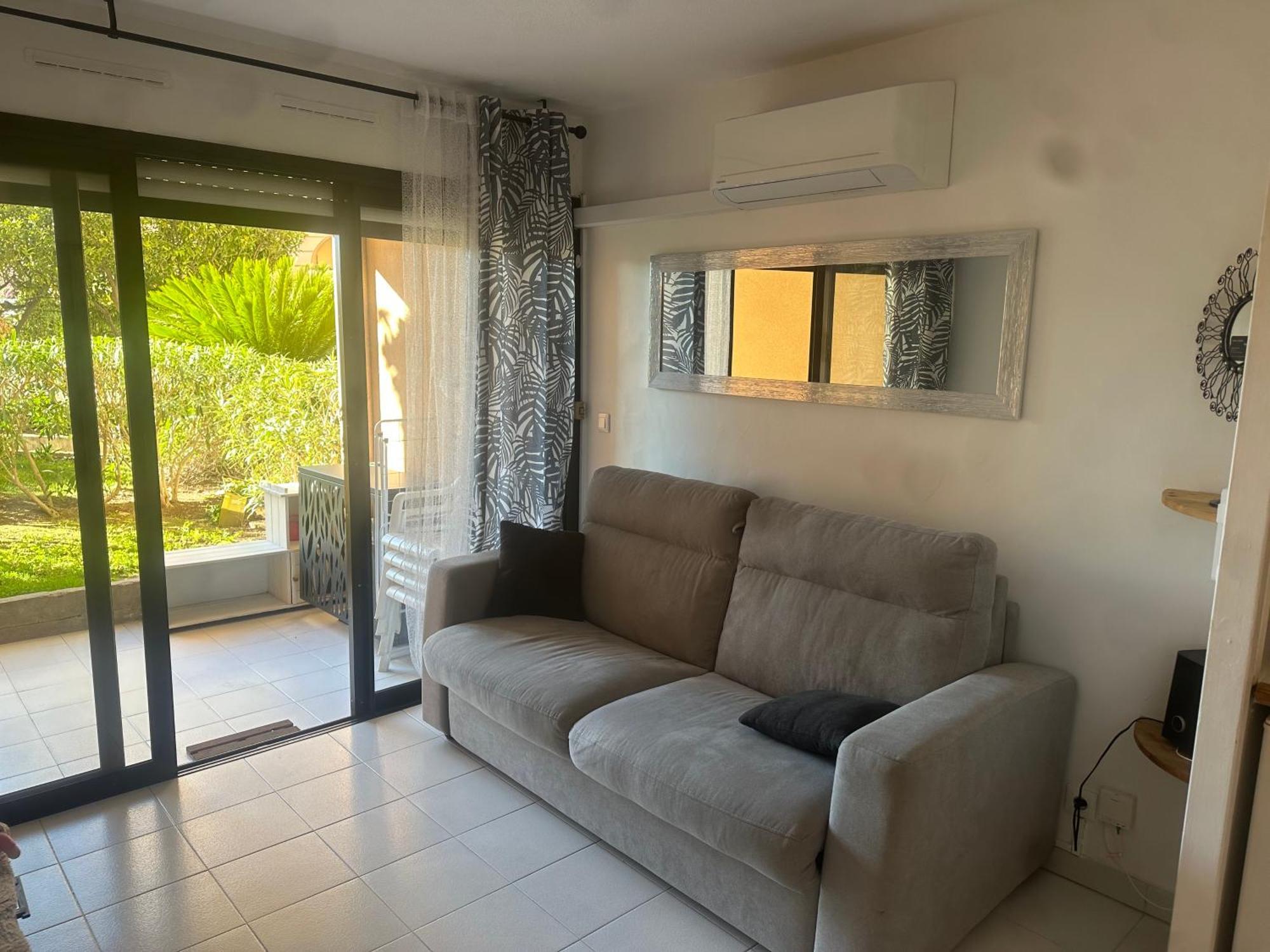 Appartement Rdc En Residence Avec Piscine 칸느 외부 사진